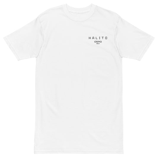 HALITO OSIYO HELLO EMBROIDERED "FIND YOUR TRIBE" Men’s premium heavyweight tee